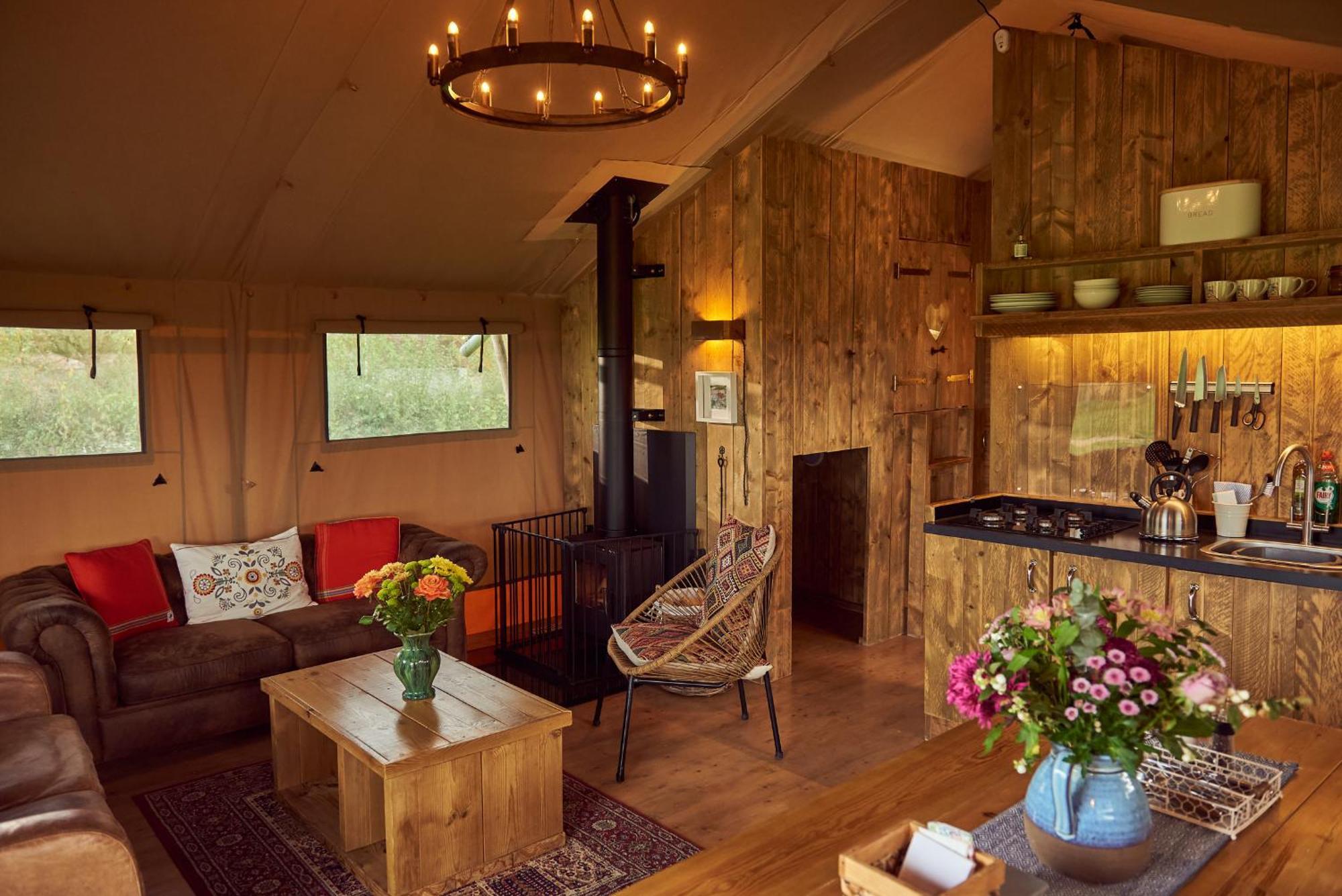 Tall Trees Glamping Baltonsborough Buitenkant foto